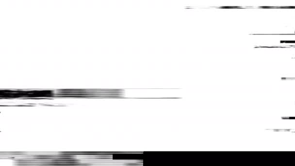 Abstract Futuristic Transition Masks Black White Animated Moving Graphics Changing — Stock Video