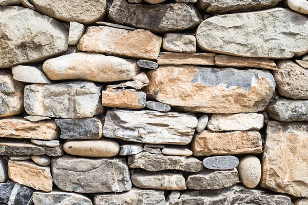 Colores diferentes del patrón de textura de pared de piedra — Foto de