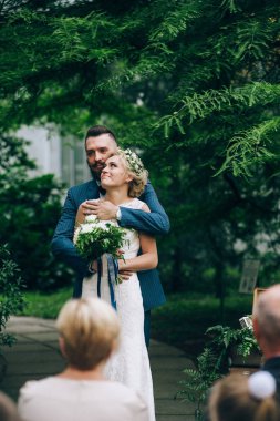 Gelin ve damat city Garden izinde