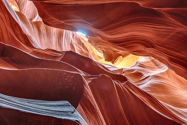 Bovenste antelope canyon — Stockfoto