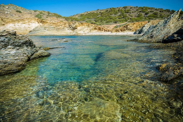 Пляж Мальфатано в южной Сардинии — стоковое фото