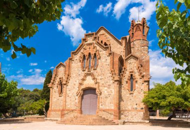Ermita Mare de Deu de la Riera Kilisesi, Les Borges del Camp, Tarragona, Katalunya, İspanya. Metin için alanı kopyala.