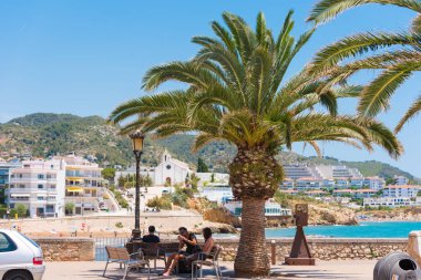 Sitges, Catalunya, İspanya - 20 Haziran 2017: Set of görünüm.