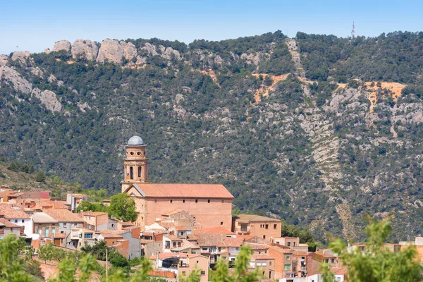 Vista de la ciudad de Ulldemolins, Catalunya, España . — Foto de Stock