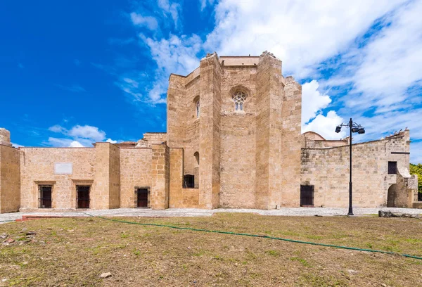 Utsikt över den gamla fästningen, Santo Domingo, Dominikanska republiken. Kopiera utrymme för text. — Stockfoto