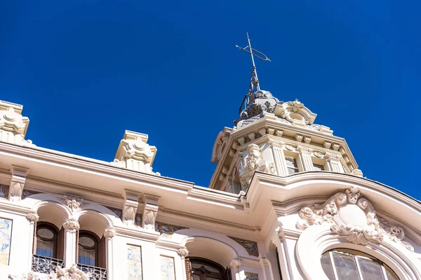 美しい歴史的な市内中心部、マドリード、スペインの古建築します。コピーのテキストのための領域 — ストック写真
