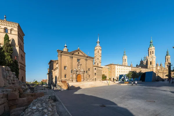 Zaragoza Spain September 2017 Church Iglesia San Juan Los Panetes — Stock Photo, Image