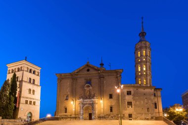 Kilise Iglesia de San Juan de los Panetes, Zaragoza, İspanya. Metin için yer kopyalayın