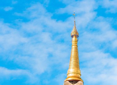 Bagan, Myanmar Shwegugyi tapınağı inşa ve cephe görünümü. Metin için yer kopyalayın. 