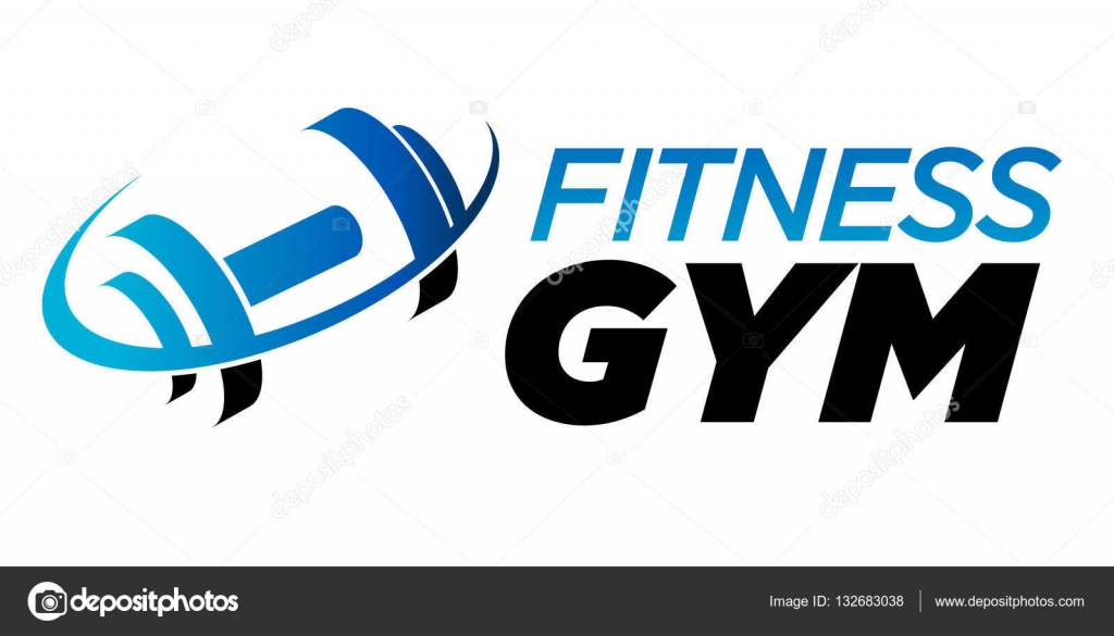 Gym Fitness Logo Icon Stock Vector C Mictoon 132683038