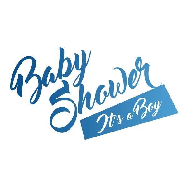 Tarjeta de felicitación Baby shower — Archivo Imágenes Vectoriales