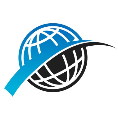 Dünya Logo Simge swoosh