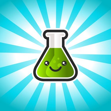 Yeşil iksir çizgi film