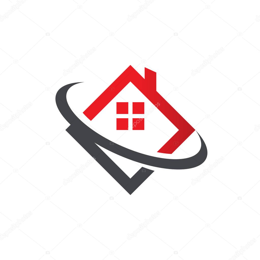 Real Estate House Roof Icon
