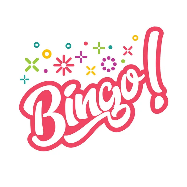 Projeto Ilustração Jogo Bingo —  Vetores de Stock