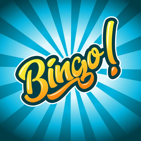Projeto Ilustração Jogo Bingo —  Vetores de Stock