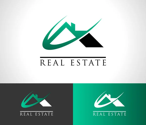 Real Estate House Roof Icon — Stock Vector