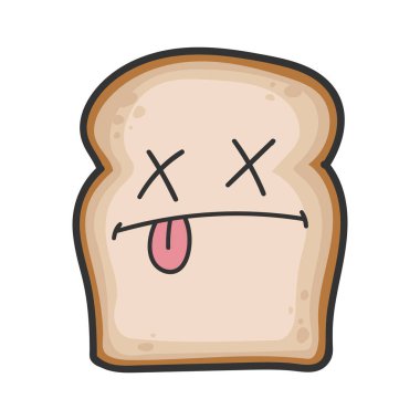 Ölü ekmek karikatürü çizimi