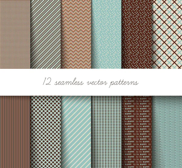 Seamless vector geometric pattern — Stock Vector
