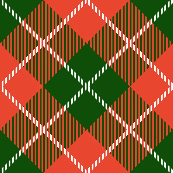 Рождественский тартан бесшовные векторные узоры в ухмылке и красных цветах — стоковый вектор