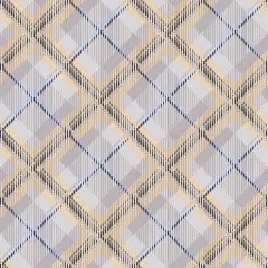 Tartan sorunsuz vektör desen mavi-sarı renklerde