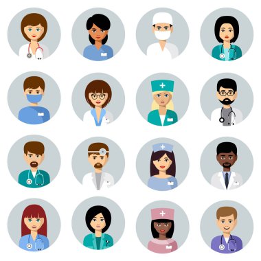 Tıbbi avatarlar kümesi
