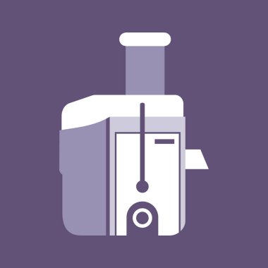 Meyve sıkacağı izole edildi. Ev mutfak aletleri. Vektör düz resimleme.