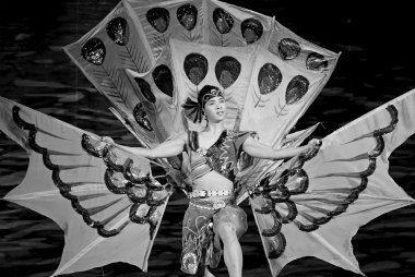 dai Çin etnik dansçı