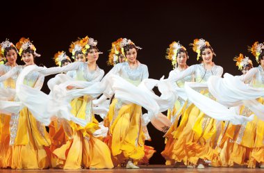 Chinese national dancers