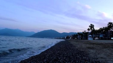 Sunset bulvarında Marmaris Plajı