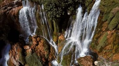 Yapıları şelale Üstten Görünüm