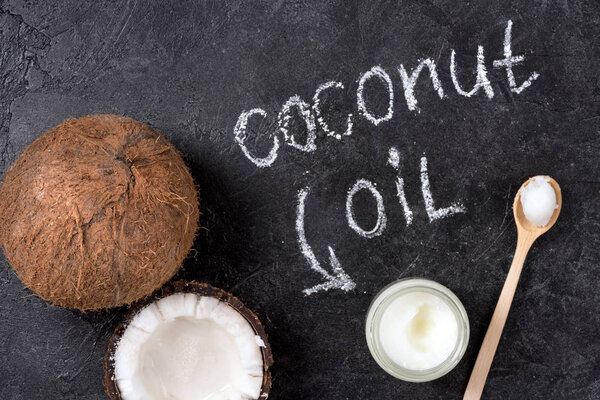 Coconut oil and nut 