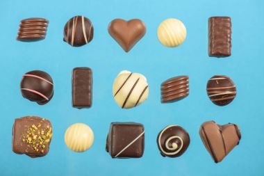 various chocolate candies clipart