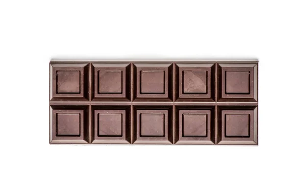 Barra de chocolate amargo — Foto de Stock