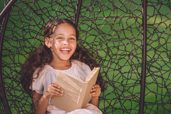 girl reading book