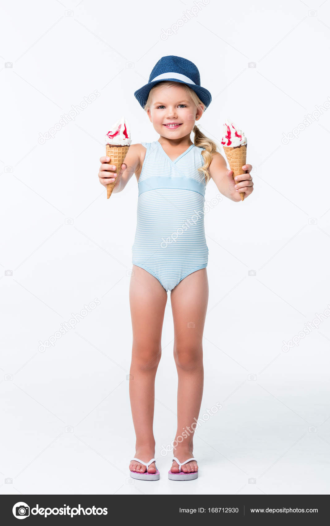 child in swimsuit