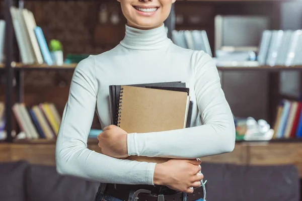 Asian student with books — Stock Photo, Image