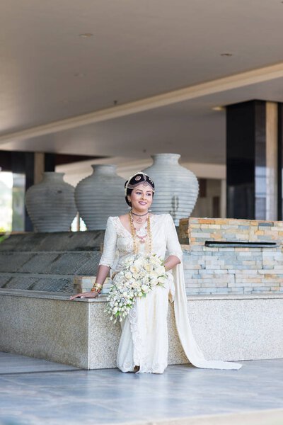 bride in traditional dress