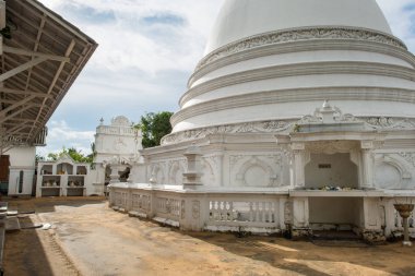 stupa dome at buddha temple clipart