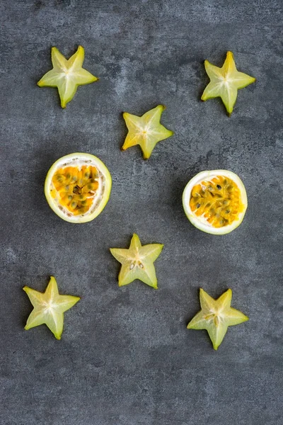 Composición de frutas tropicales —  Fotos de Stock