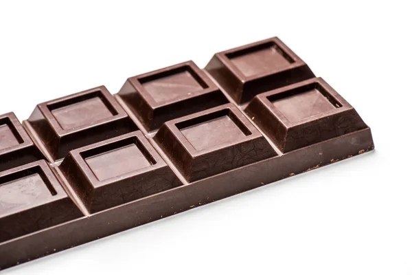 Bitter chocolate bar — Stock Photo