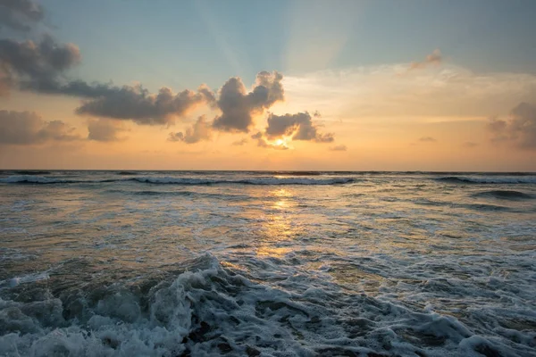 Sunset over sea — Stock Photo