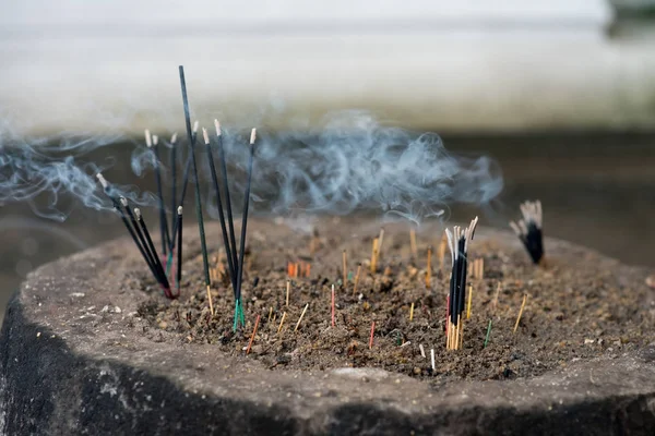 Palitos de incenso — Fotografia de Stock