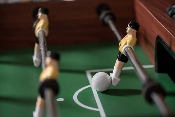 Close-up view of table football — Stock Photo