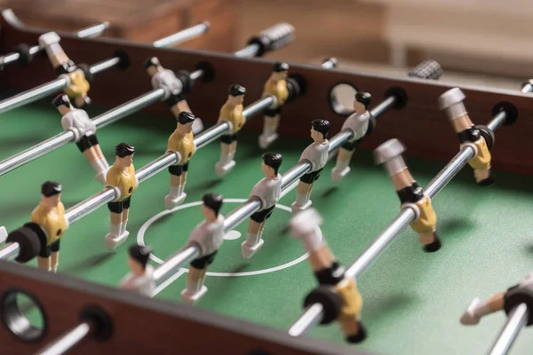 Close-up view of table football — Stock Photo