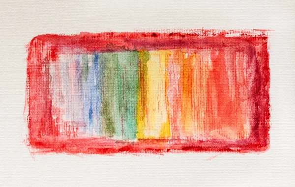 Abstract watercolor paint on paper — Stock Photo, Image