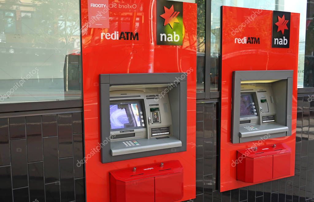 Sydney, Australia - October 17, 2017: National Australia Bank, one of the 