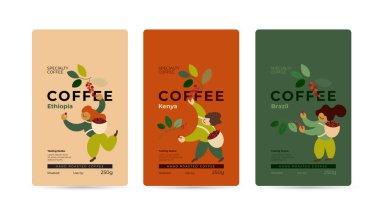 Specialty Coffee Packaging clipart