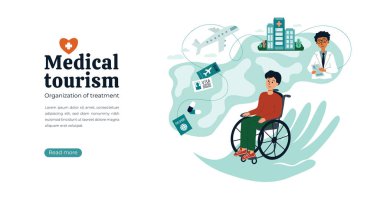 Design template for medical tourism and organization of treatmen