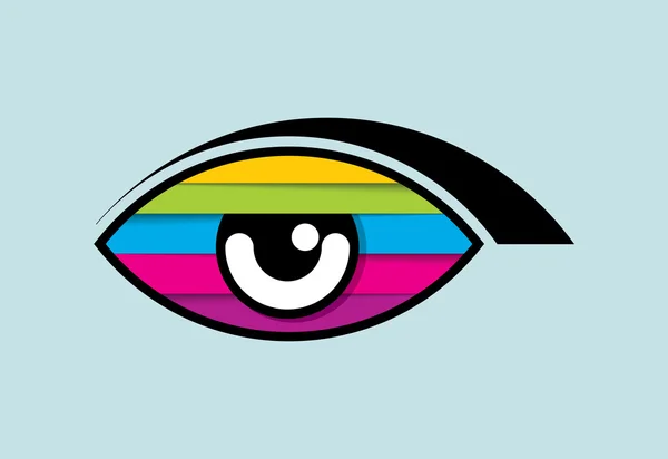Creative Eye.for designer. — Stock Vector